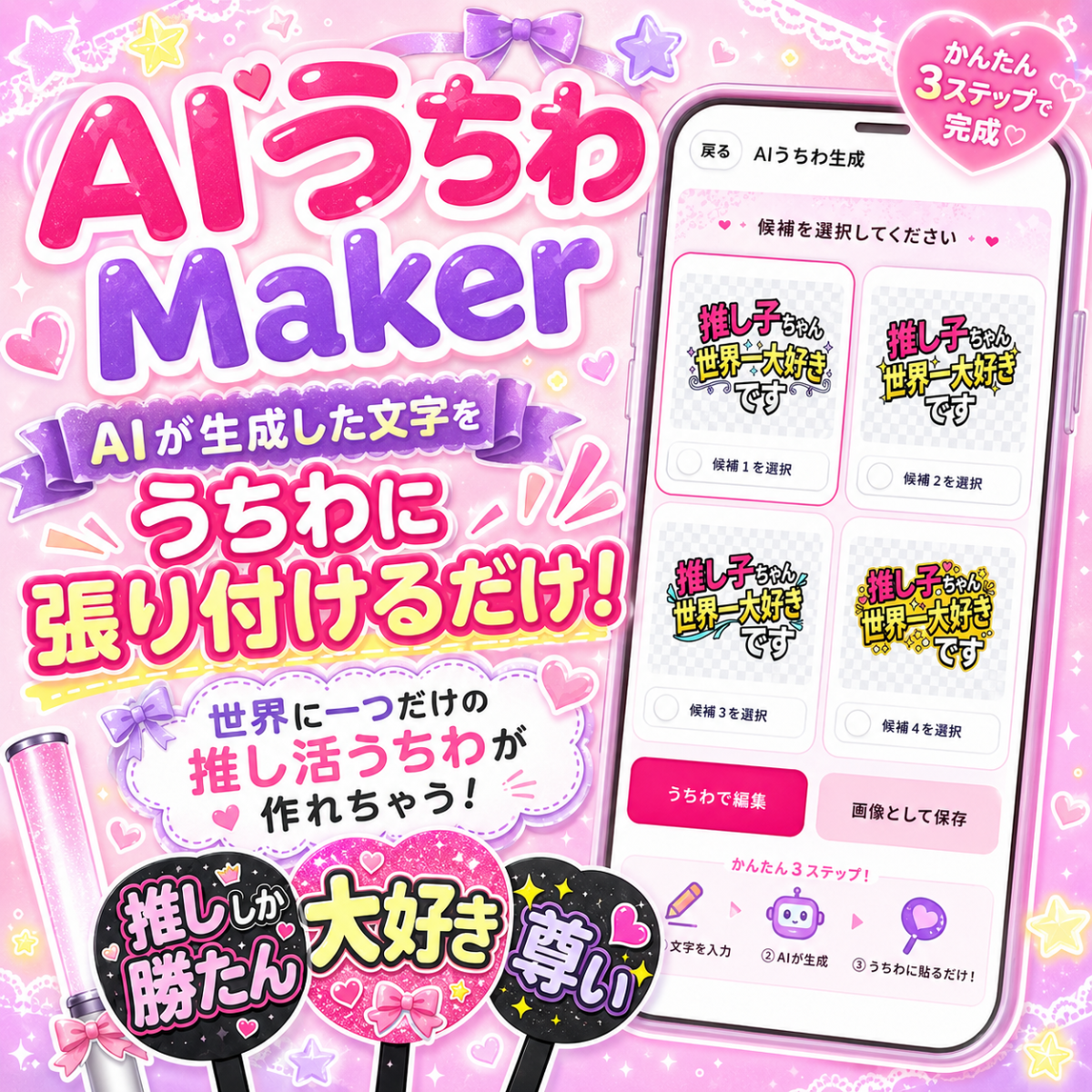 AIうちわMaker screenshot 3