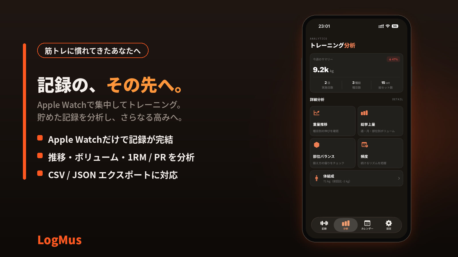 LogMus screenshot 2