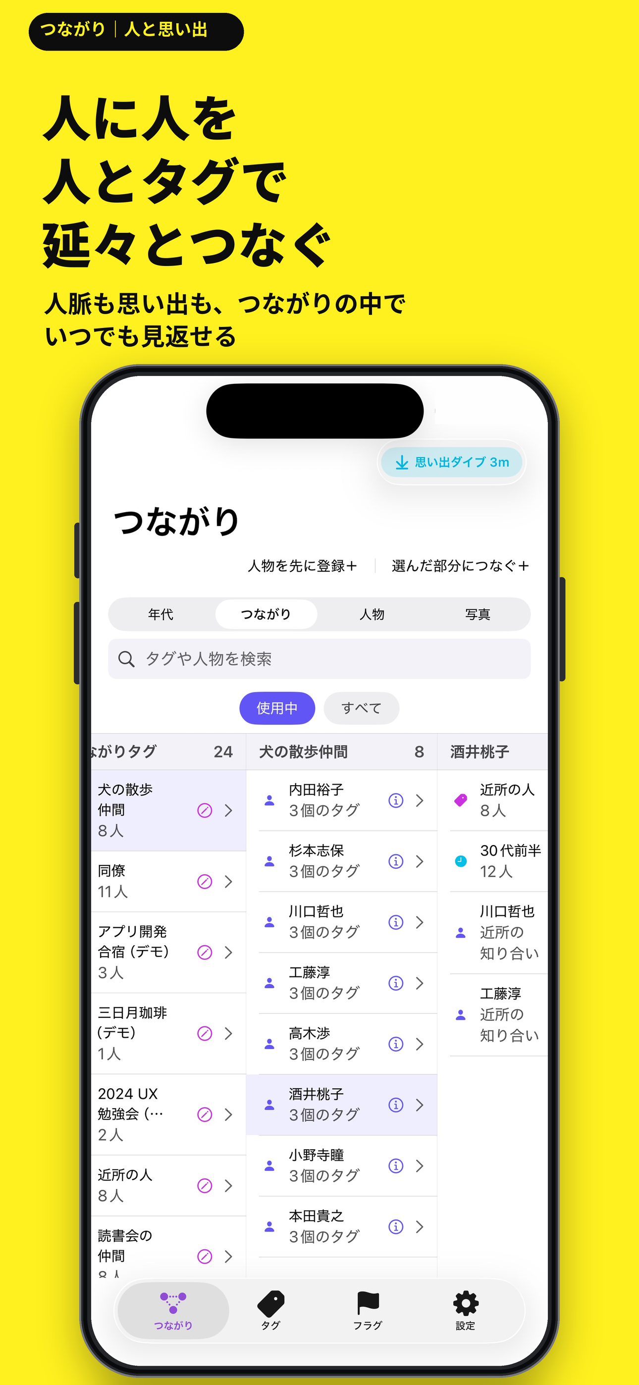 人と思い出アルバム screenshot 2