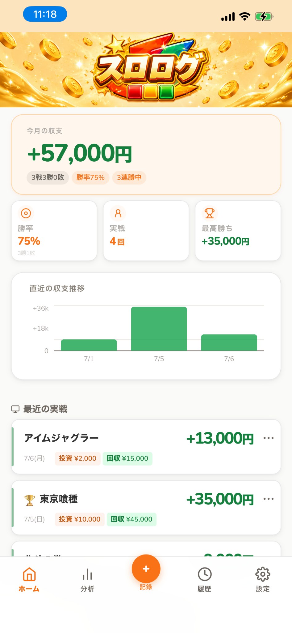 スロログ screenshot 1