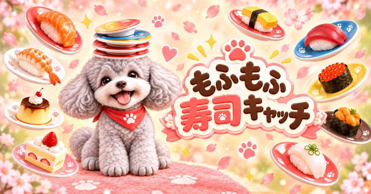 もふもふ寿司キャッチ