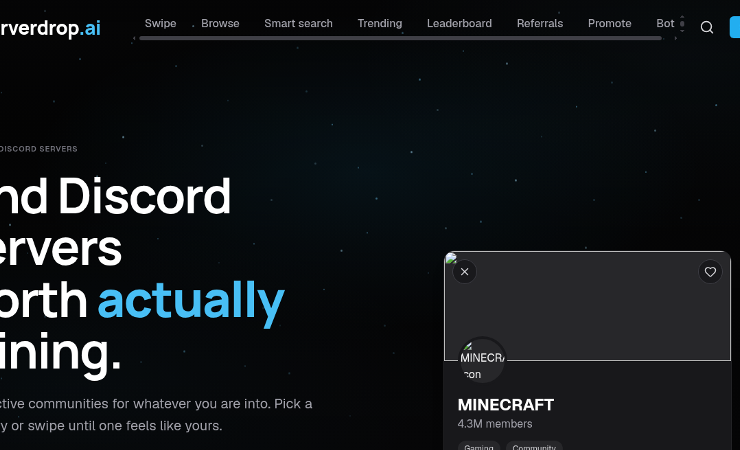 ServerDrop