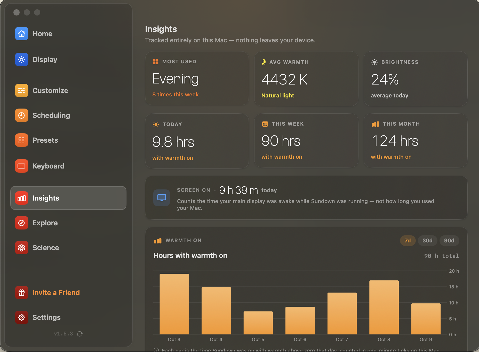 Sundown for Mac screenshot 3